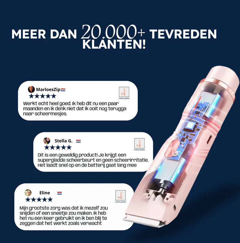 2-in-1 FinaGlow Shaver - By La modo